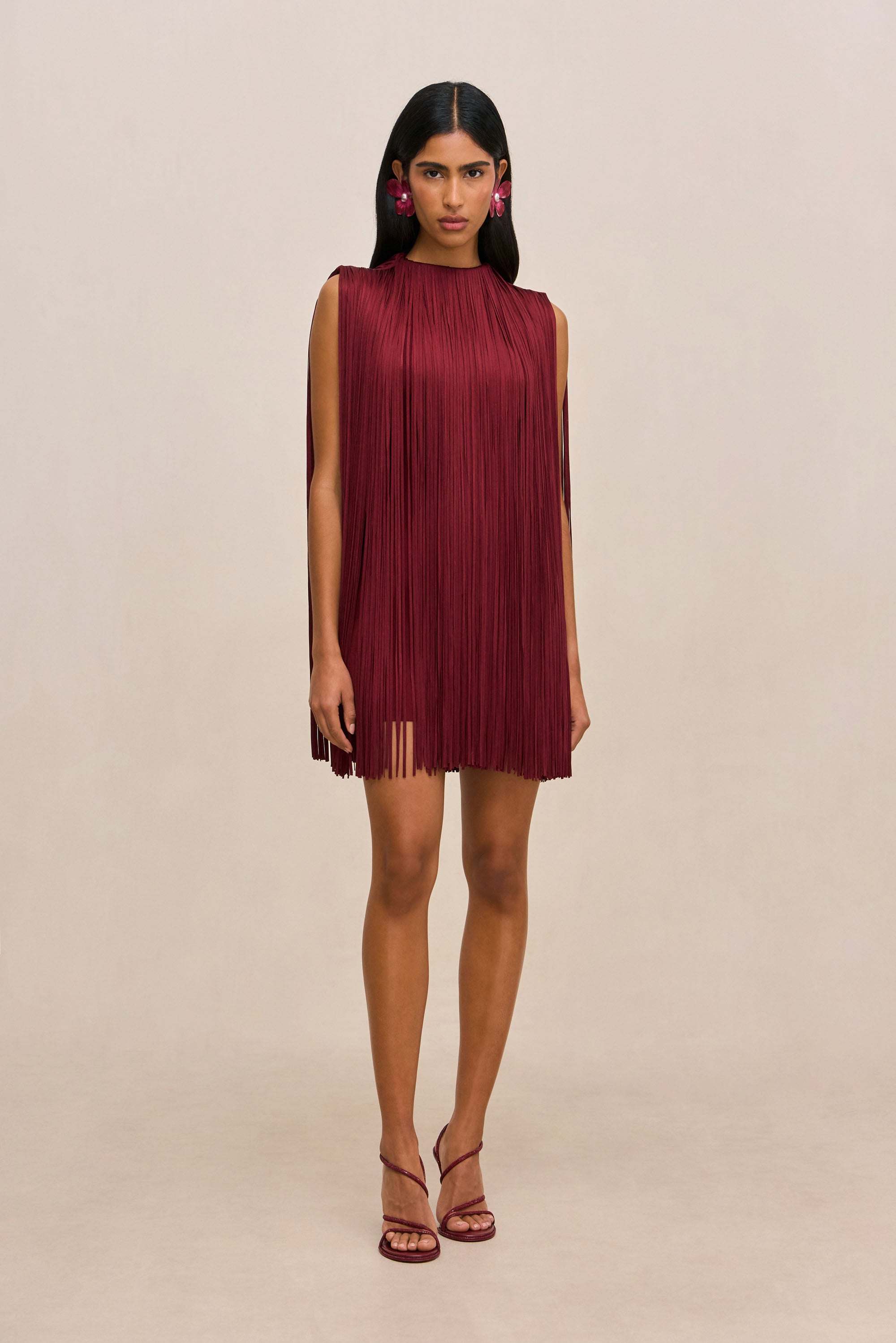 MONICA DRESS - WINTER PLUM