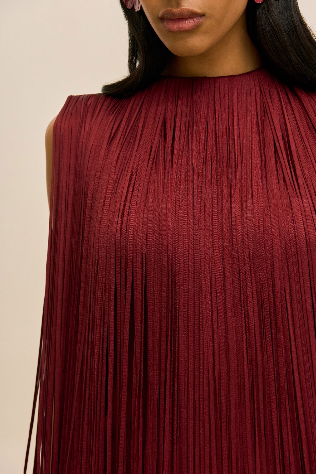 MONICA DRESS - WINTER PLUM