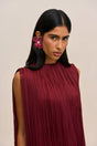 MONICA DRESS - WINTER PLUM