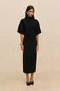 KEONI KNIT DRESS - BLACK
