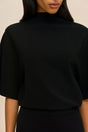 KEONI KNIT DRESS - BLACK