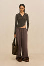 MATTEA KNIT TOP - WREN