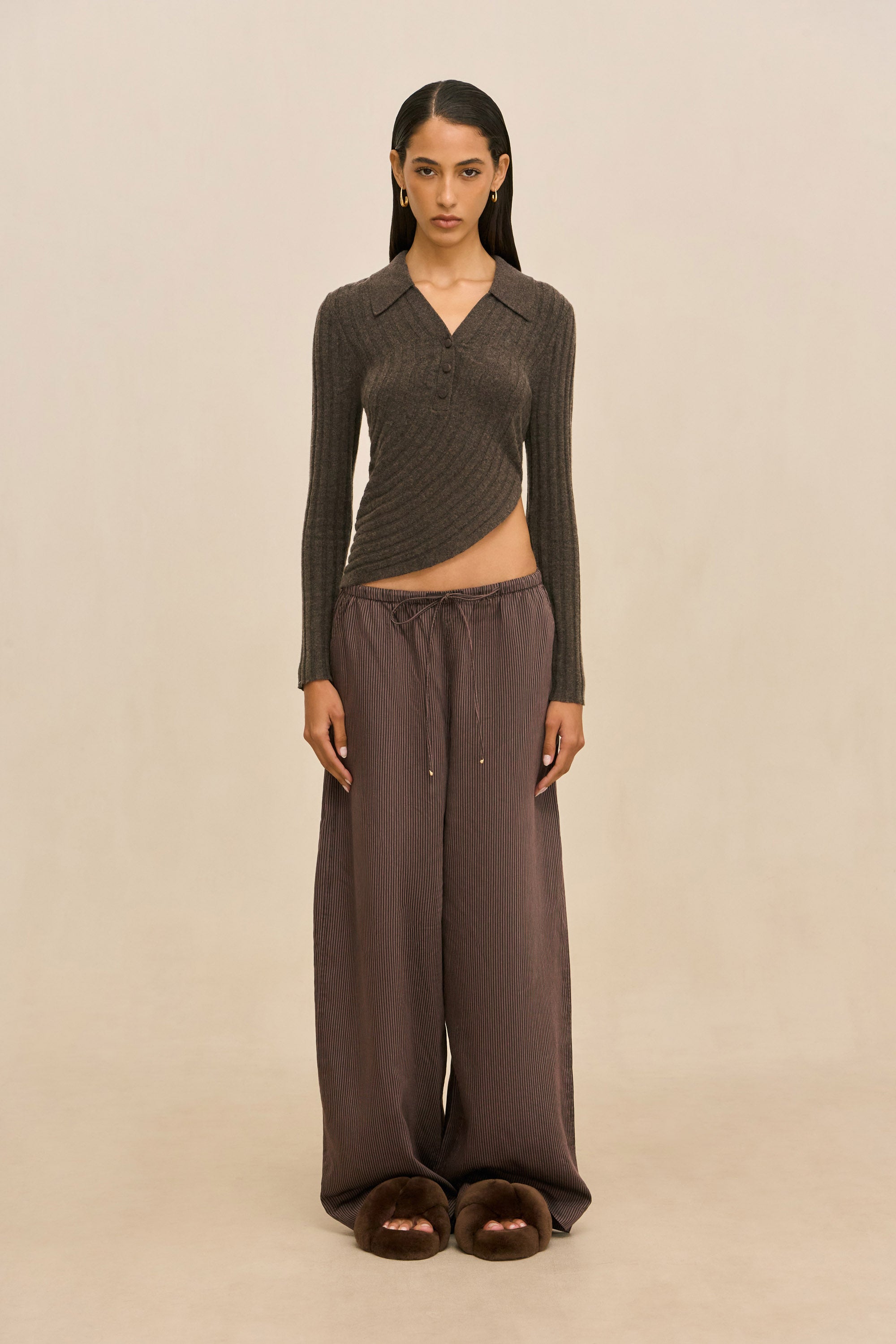 CARYS PANT - WREN STRIPE
