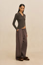 CARYS PANT - WREN STRIPE