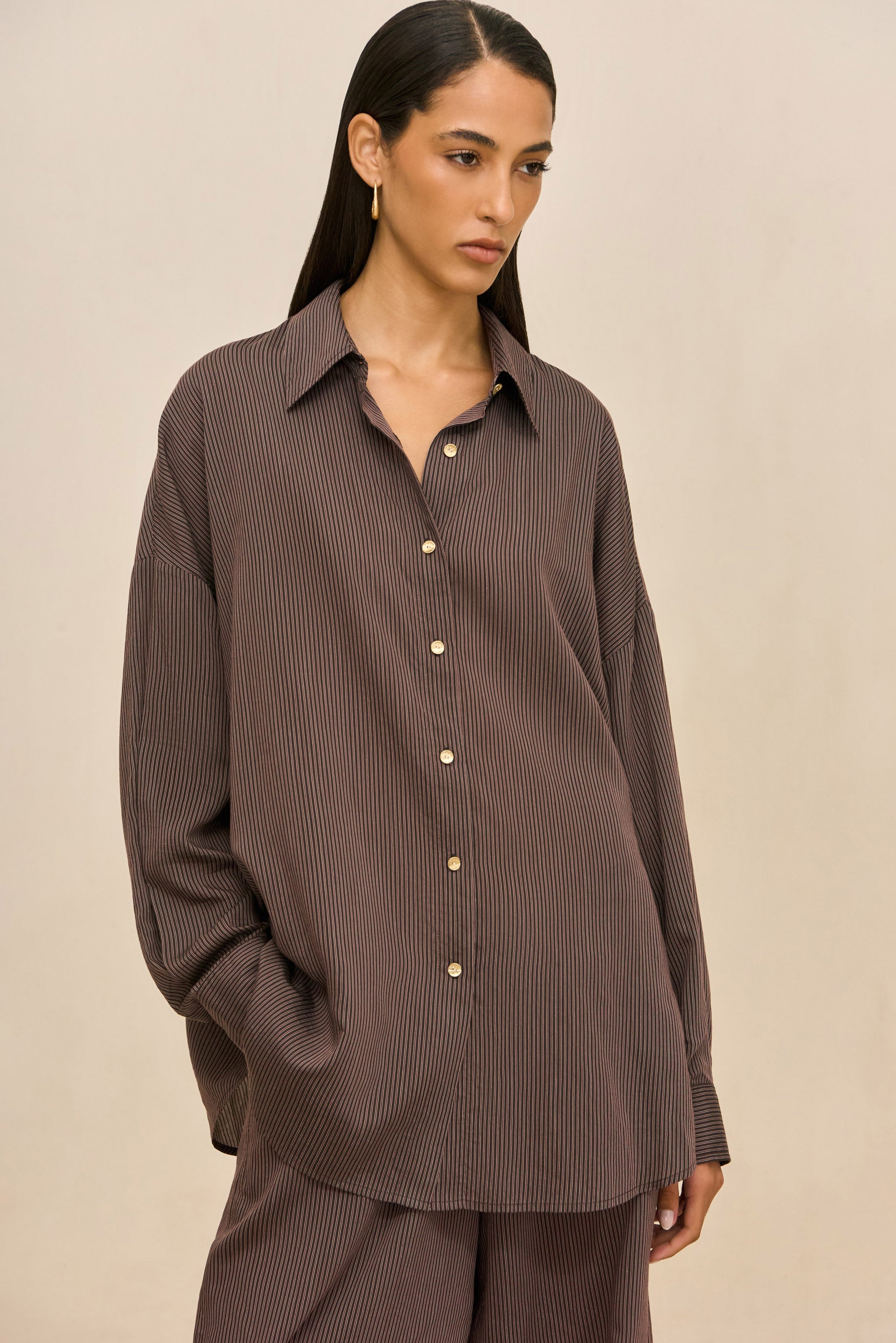 SAGEY TOP - WREN STRIPE