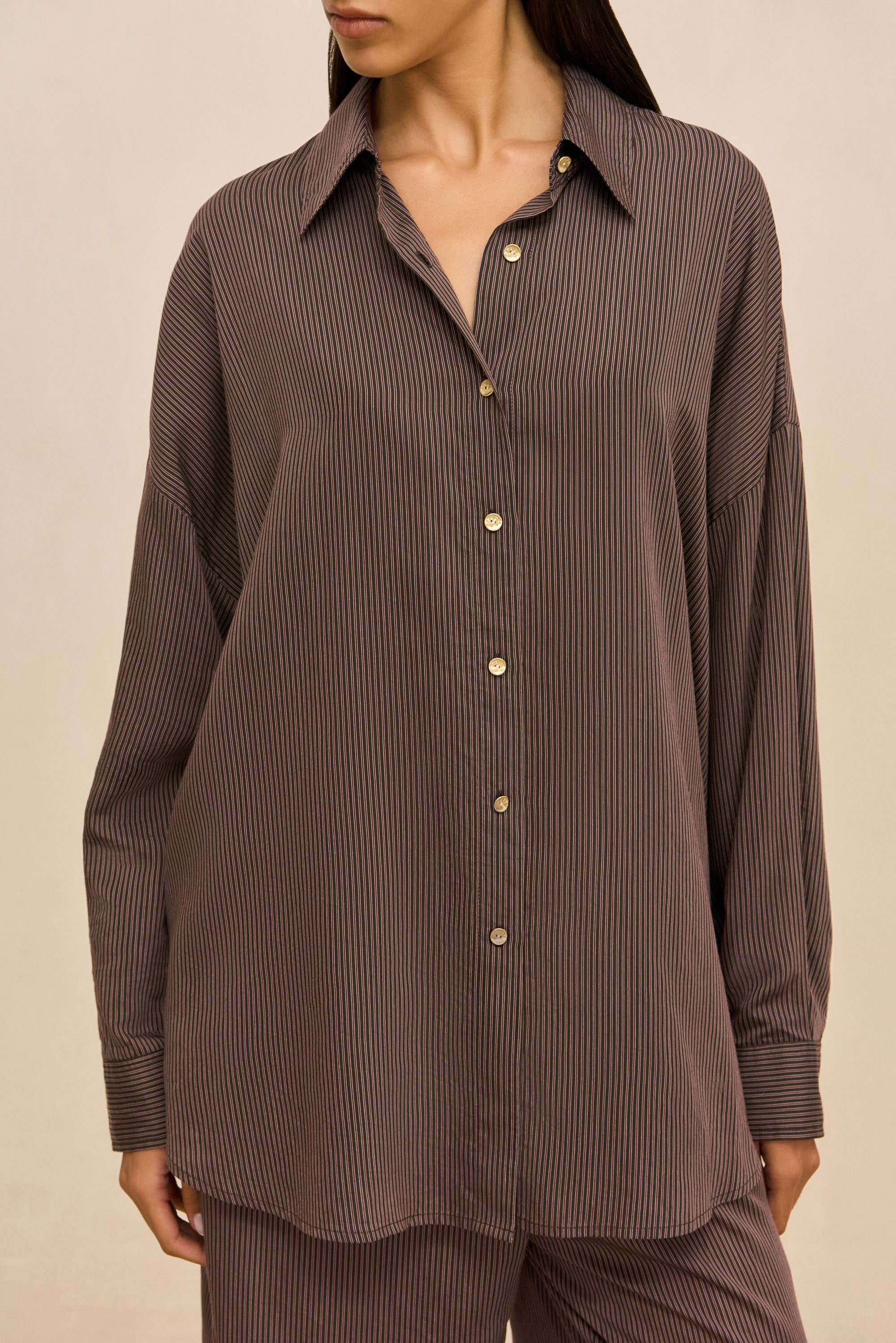 SAGEY TOP - WREN STRIPE