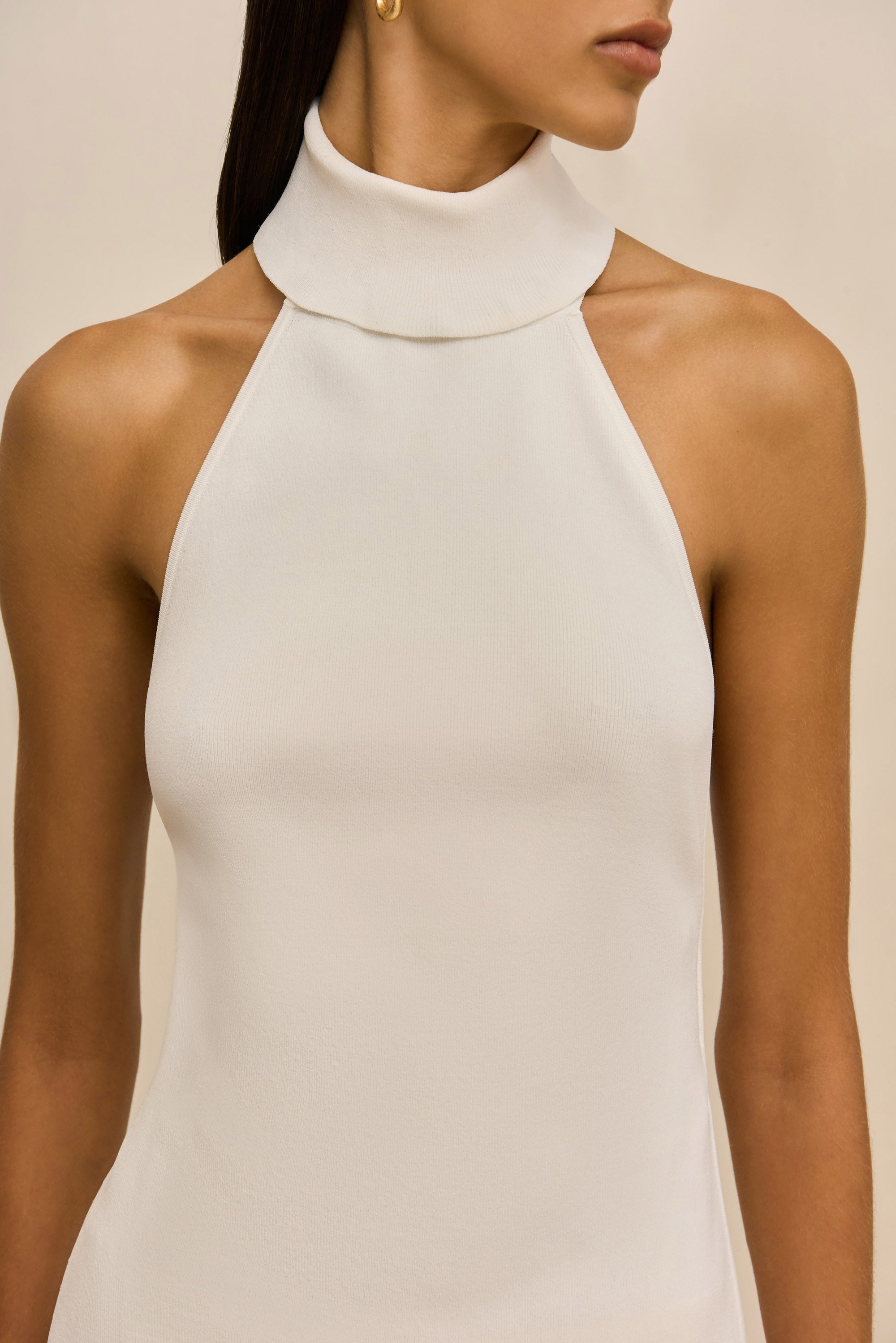 WAKE KNIT TOP - OFF WHITE