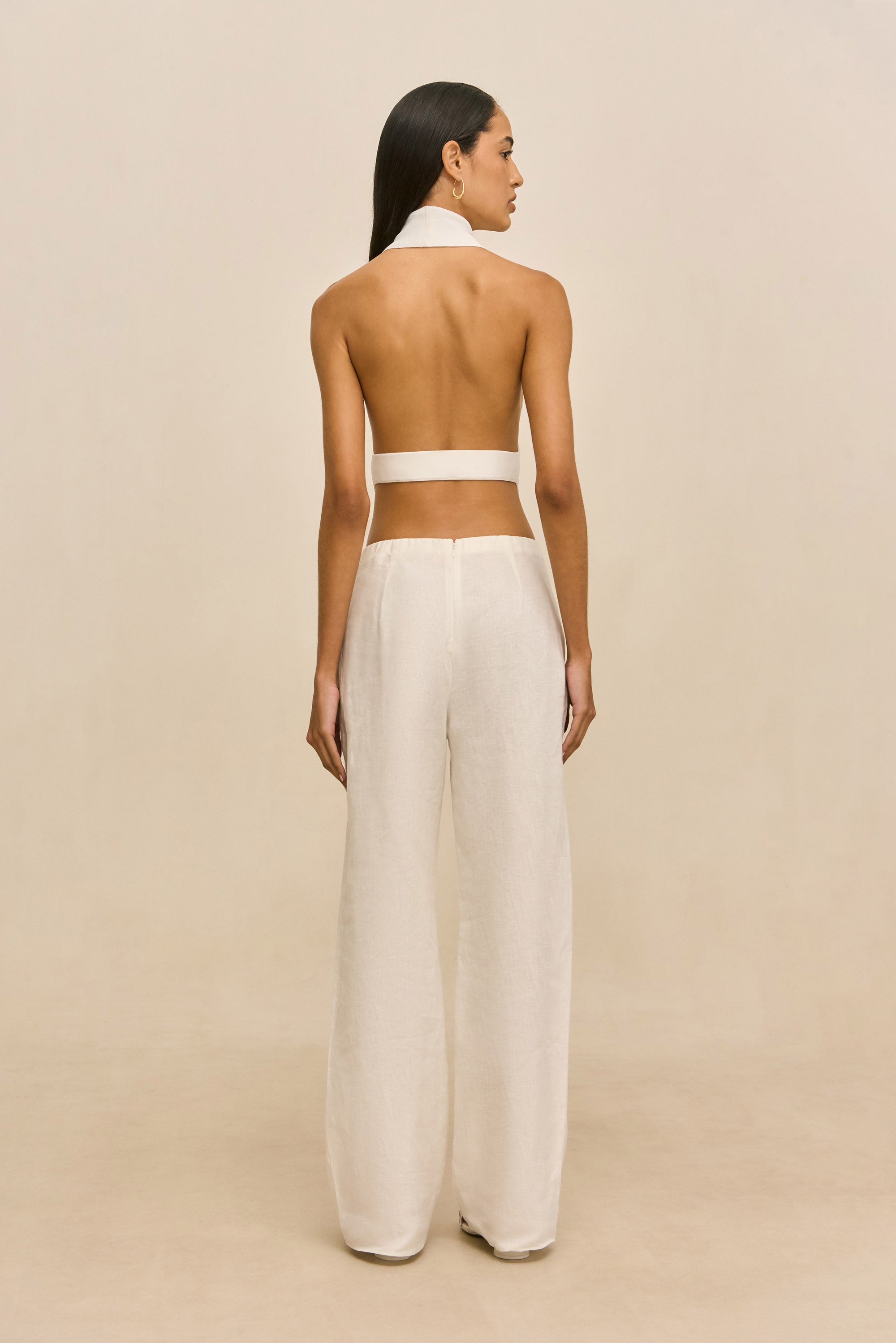 WAKE KNIT TOP - OFF WHITE