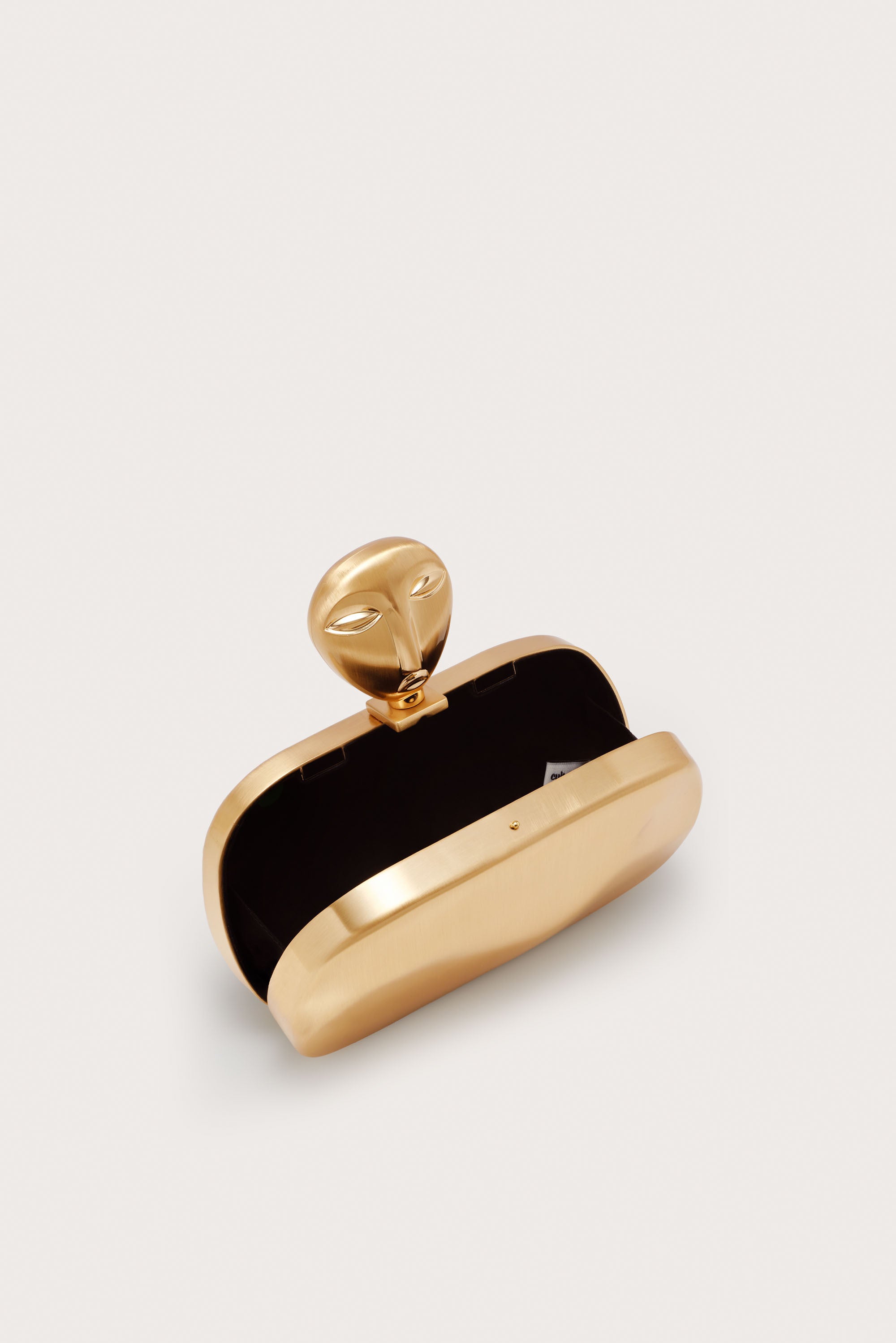 EVE CLUTCH - BRUSHED BRASS