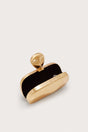 EVE CLUTCH - BRUSHED BRASS