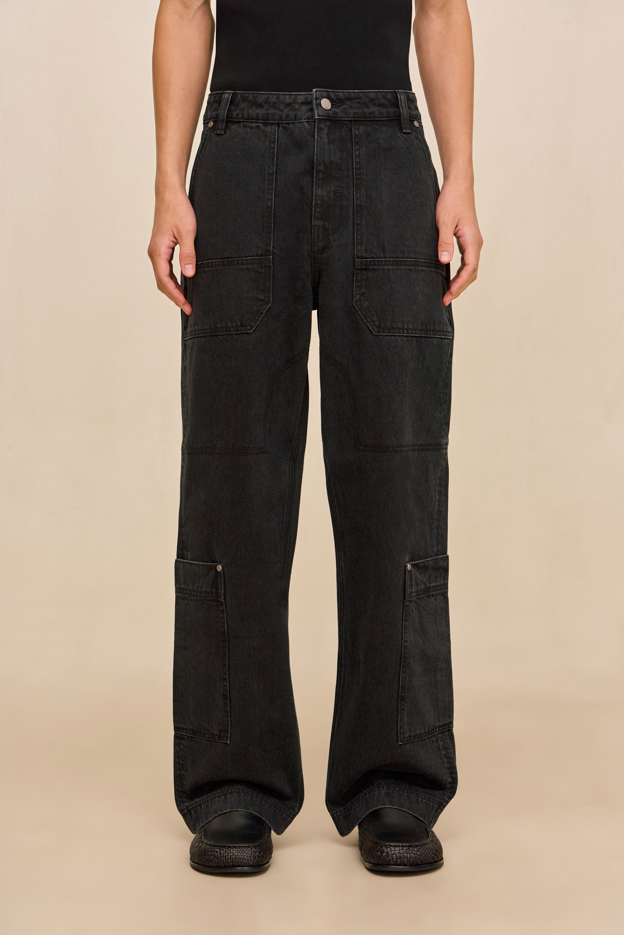 RIO PANT - WASHED BLACK