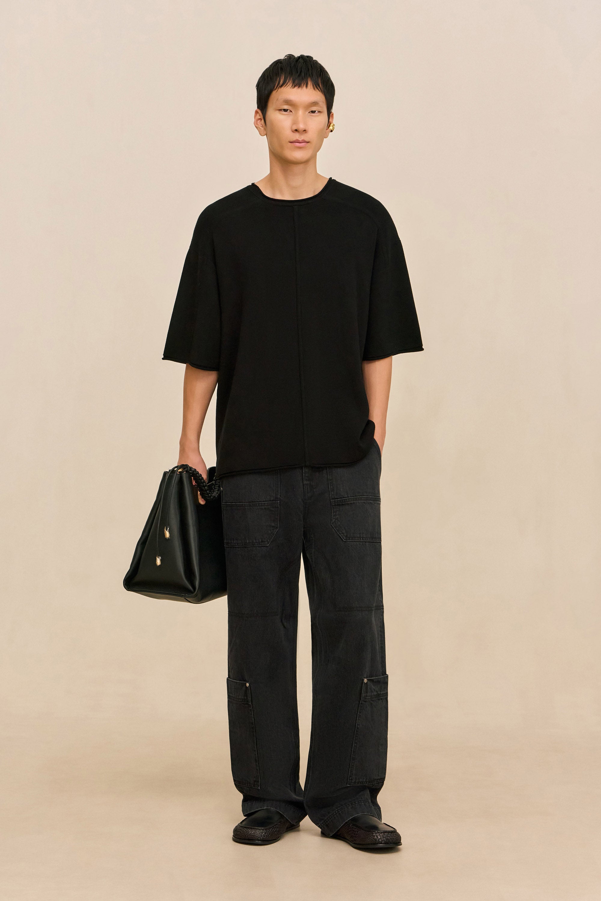 GORDON TOP - BLACK