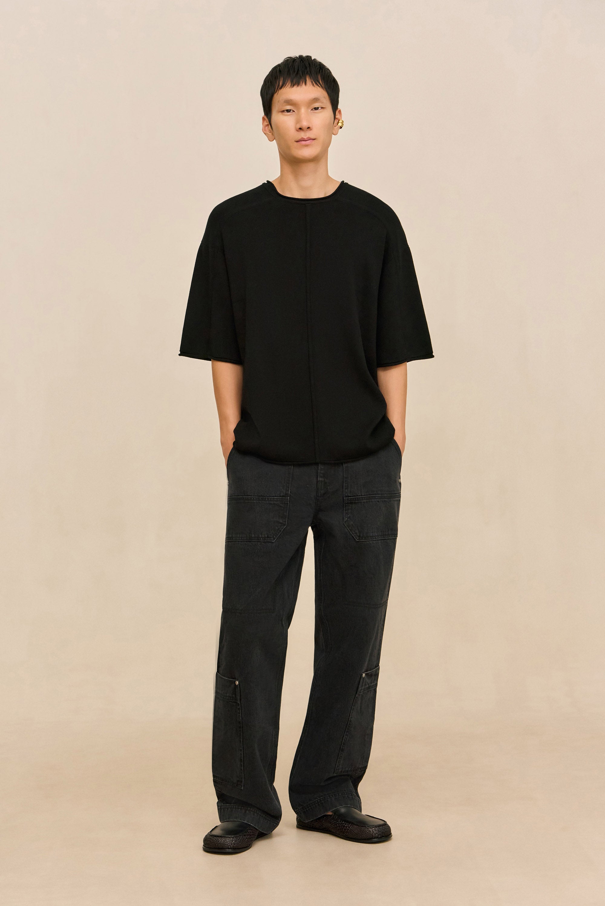 GORDON TOP - BLACK