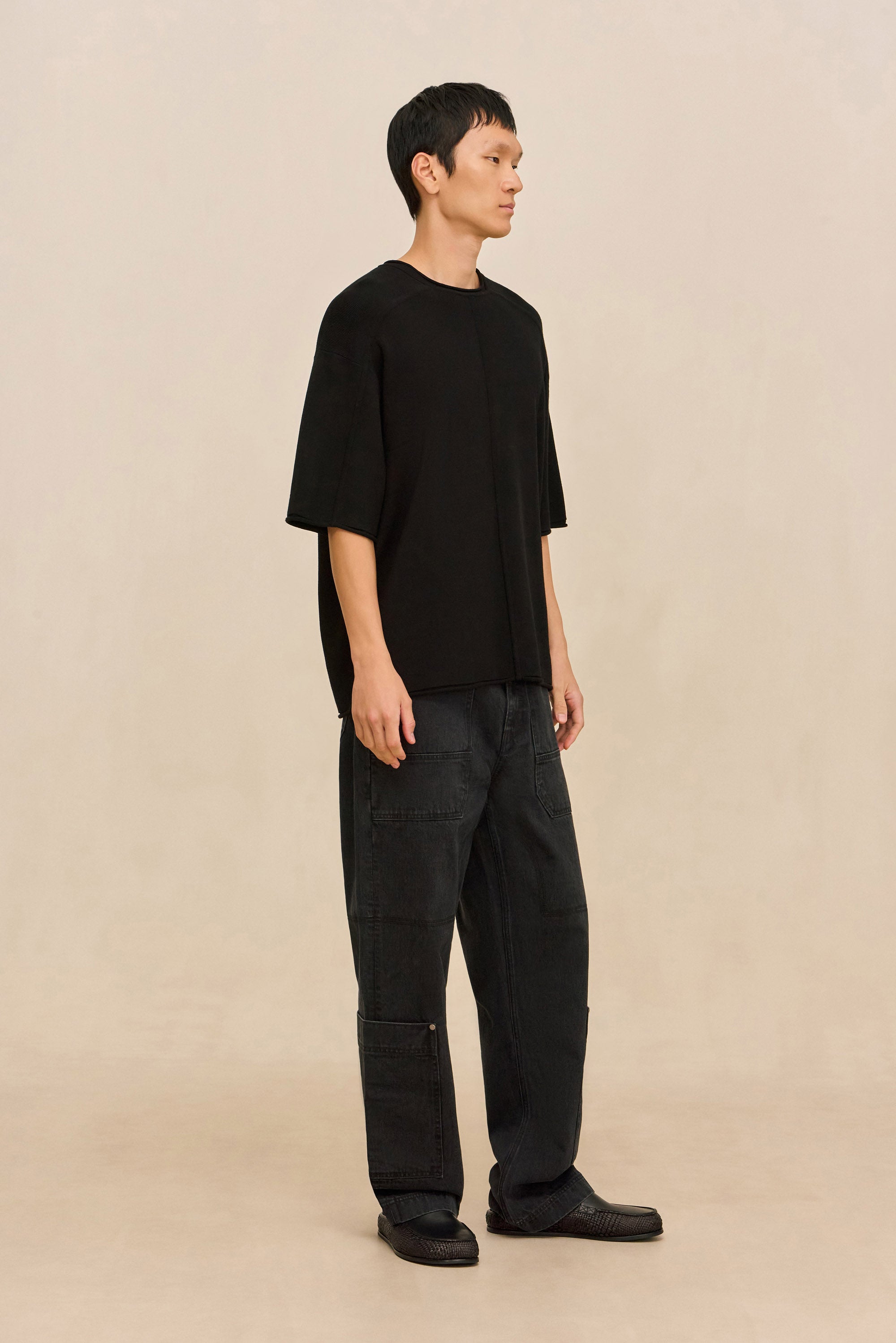 GORDON TOP - BLACK
