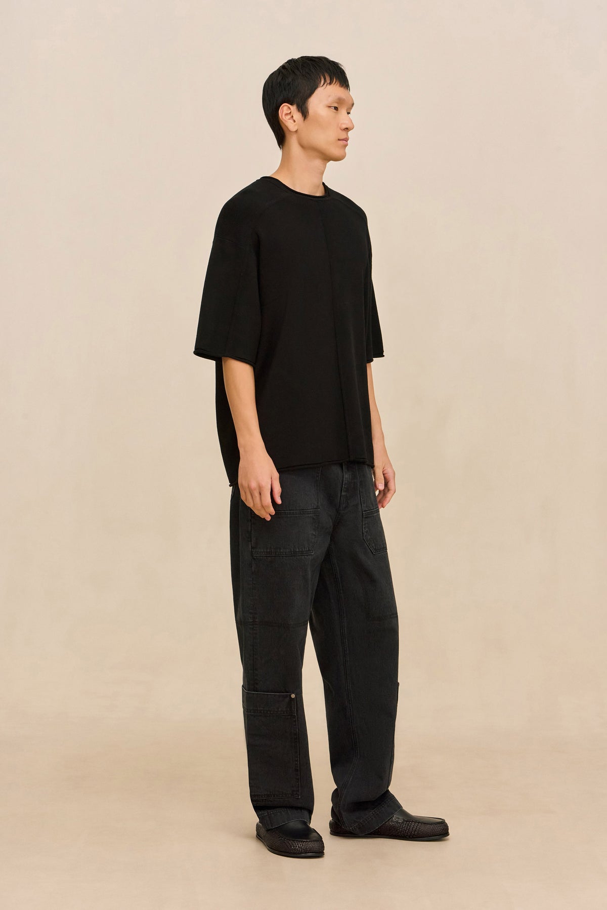 GORDON TOP - BLACK