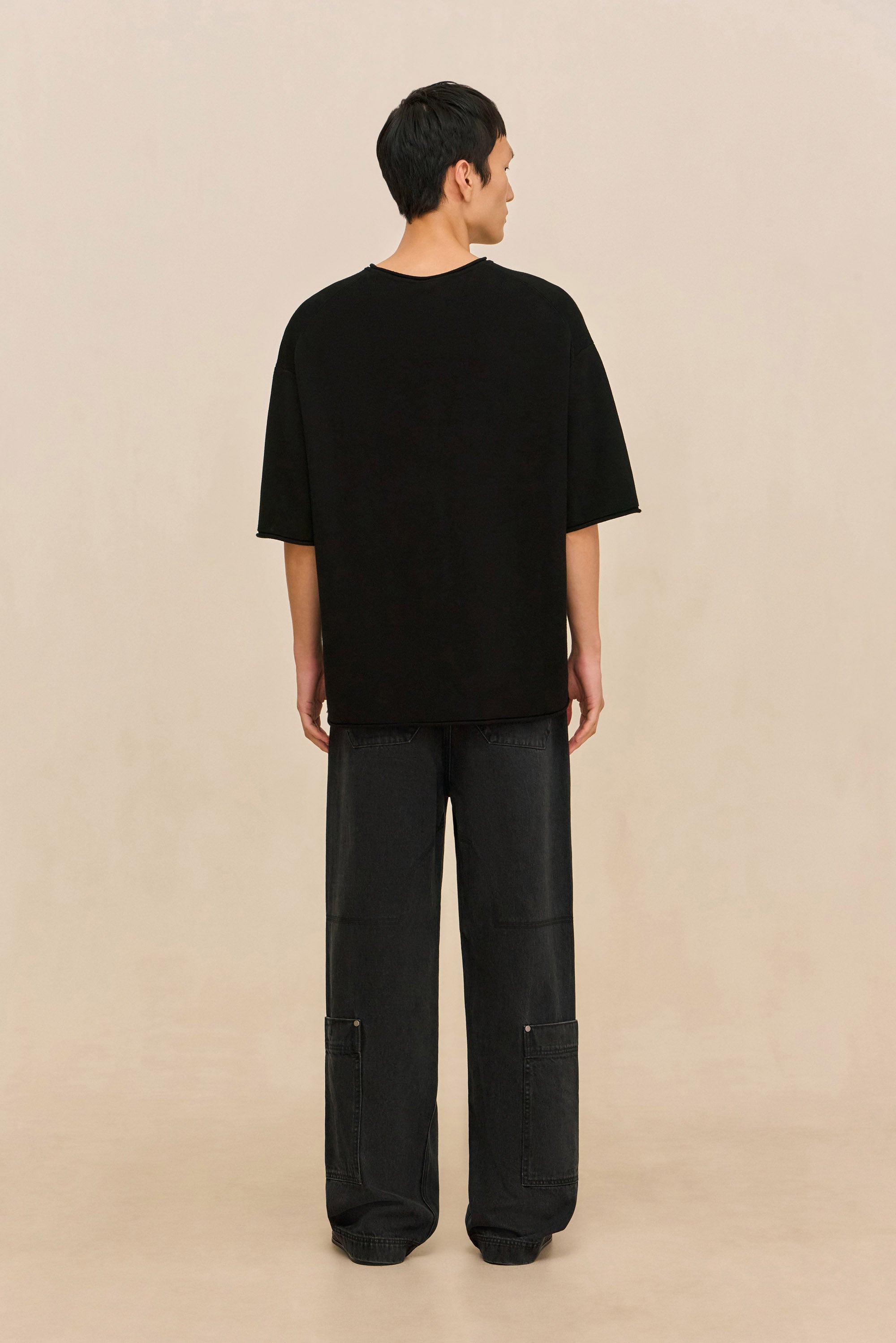 GORDON TOP - BLACK
