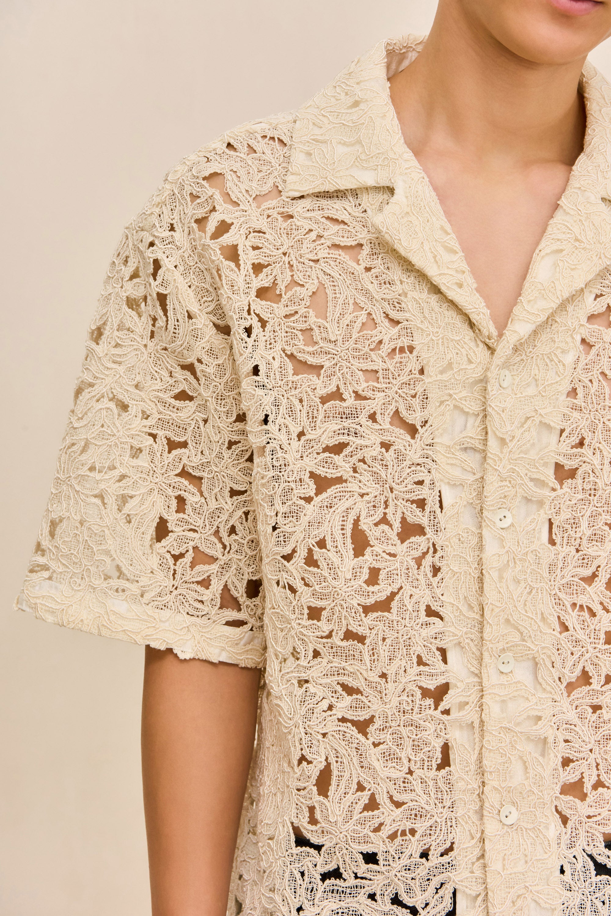 RYAN TOP - OFF WHITE