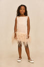 KIDS REI DRESS - DOVE