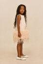 KIDS REI DRESS - DOVE
