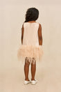 KIDS REI DRESS - DOVE