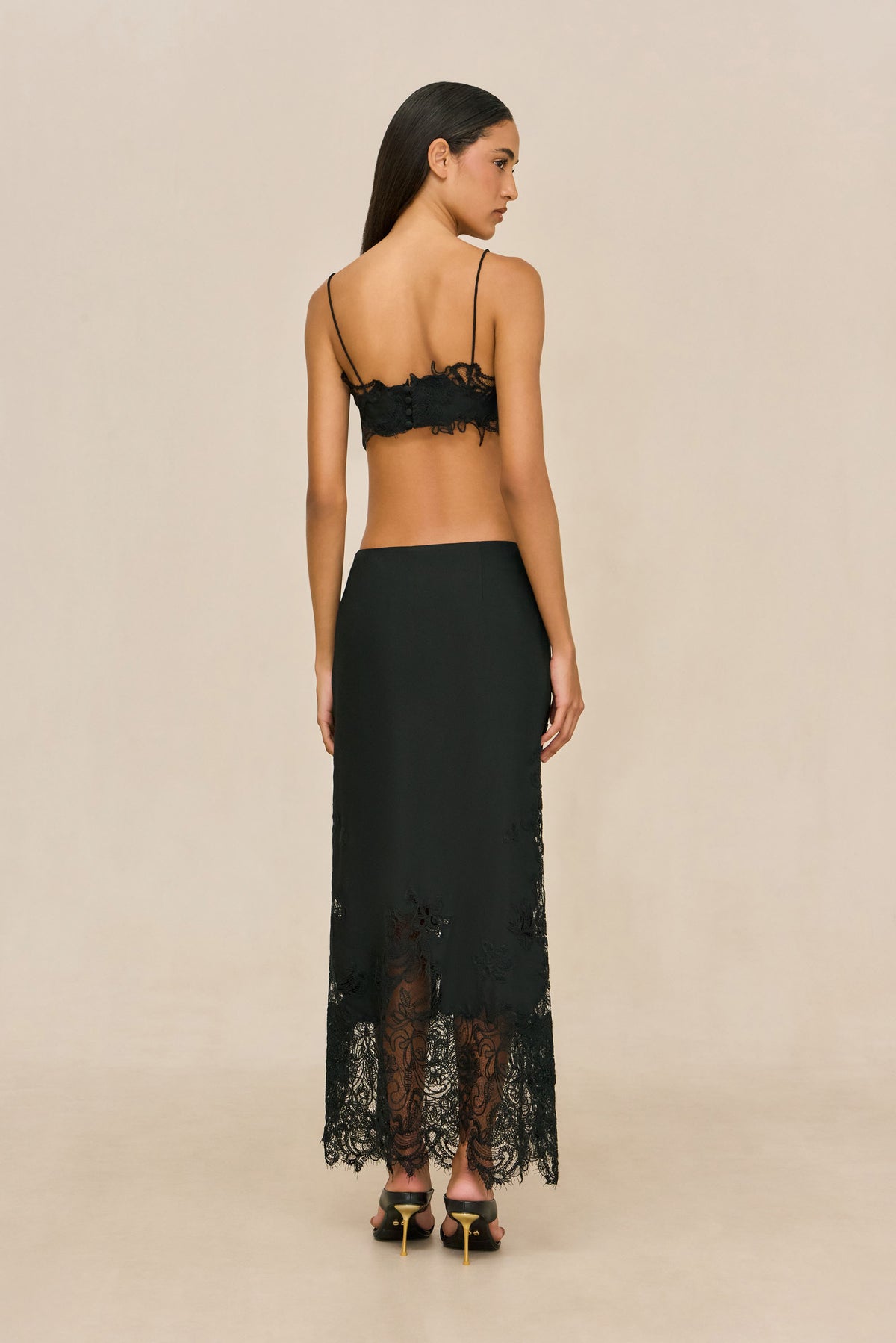 SERAPHIS SKIRT - BLACK