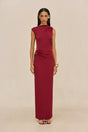 IZOLA GOWN - WINTER PLUM