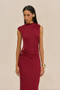 IZOLA GOWN - WINTER PLUM