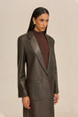ELI LEATHER COAT - WREN