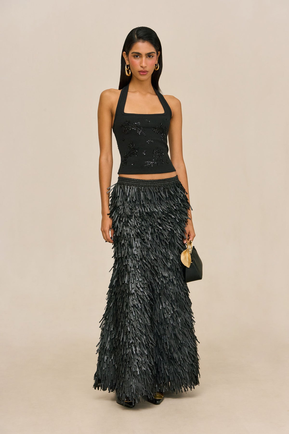 ELOWEN SKIRT - BLACK