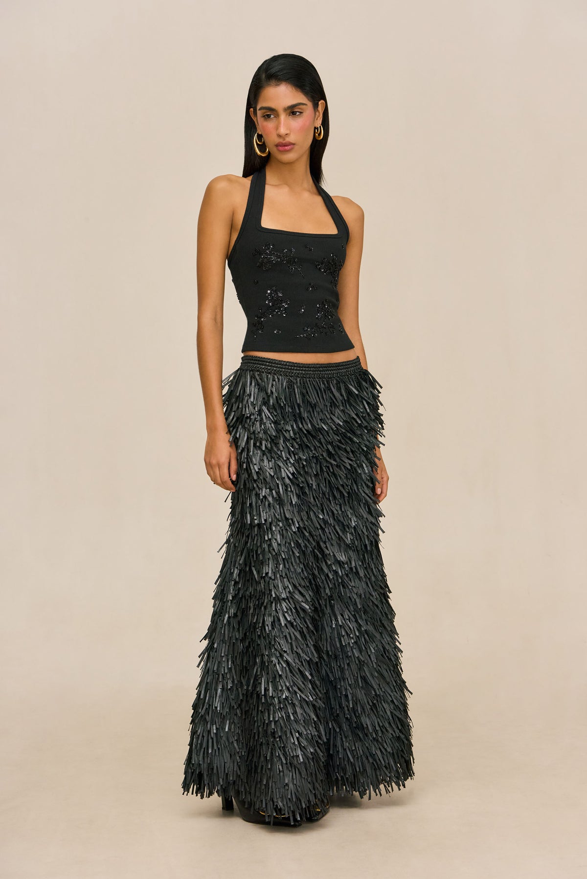 ELOWEN SKIRT - BLACK