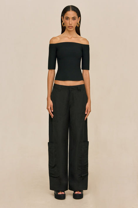 DIEM TOP - BLACK