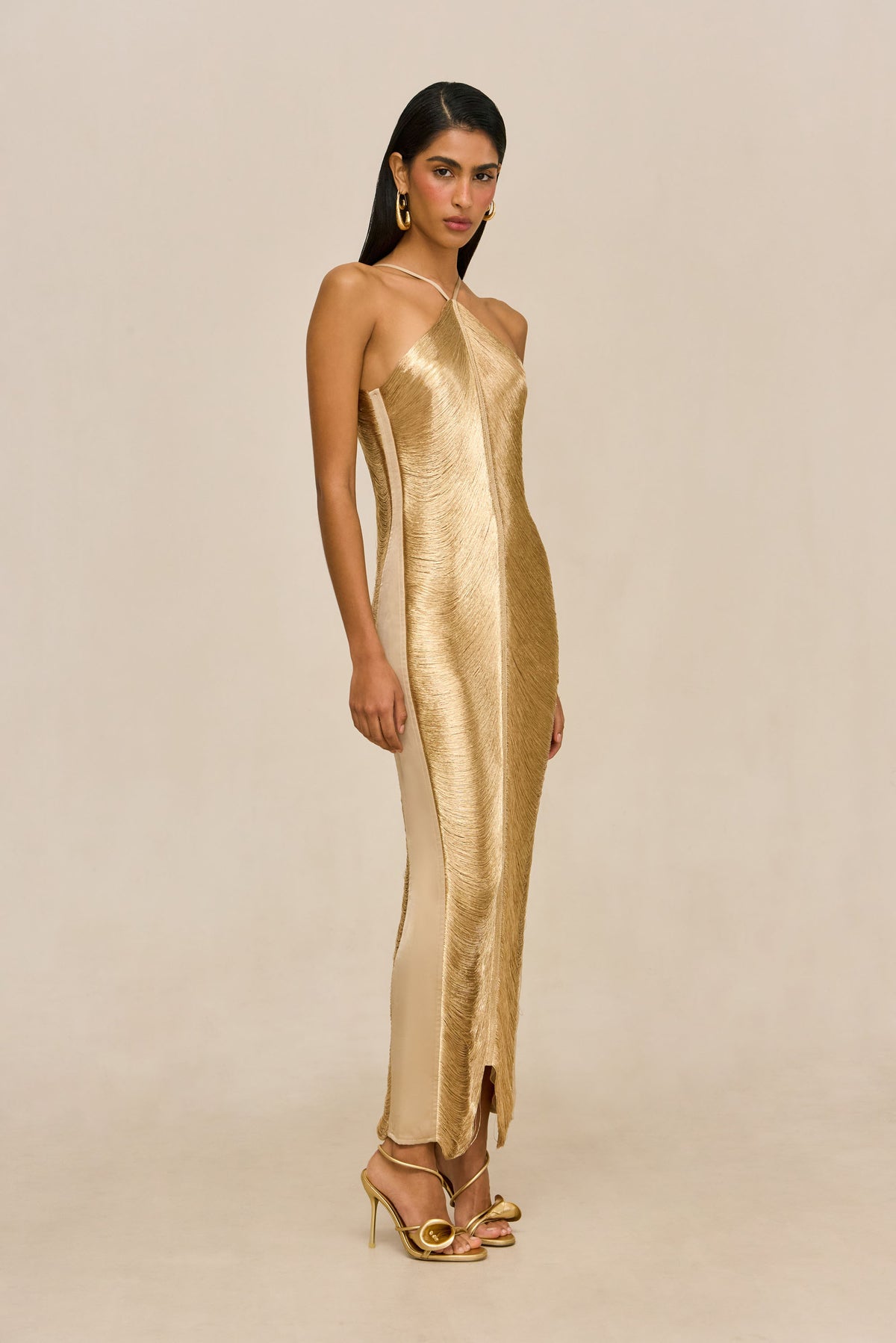 RENATA GOWN - LIGHT GOLD