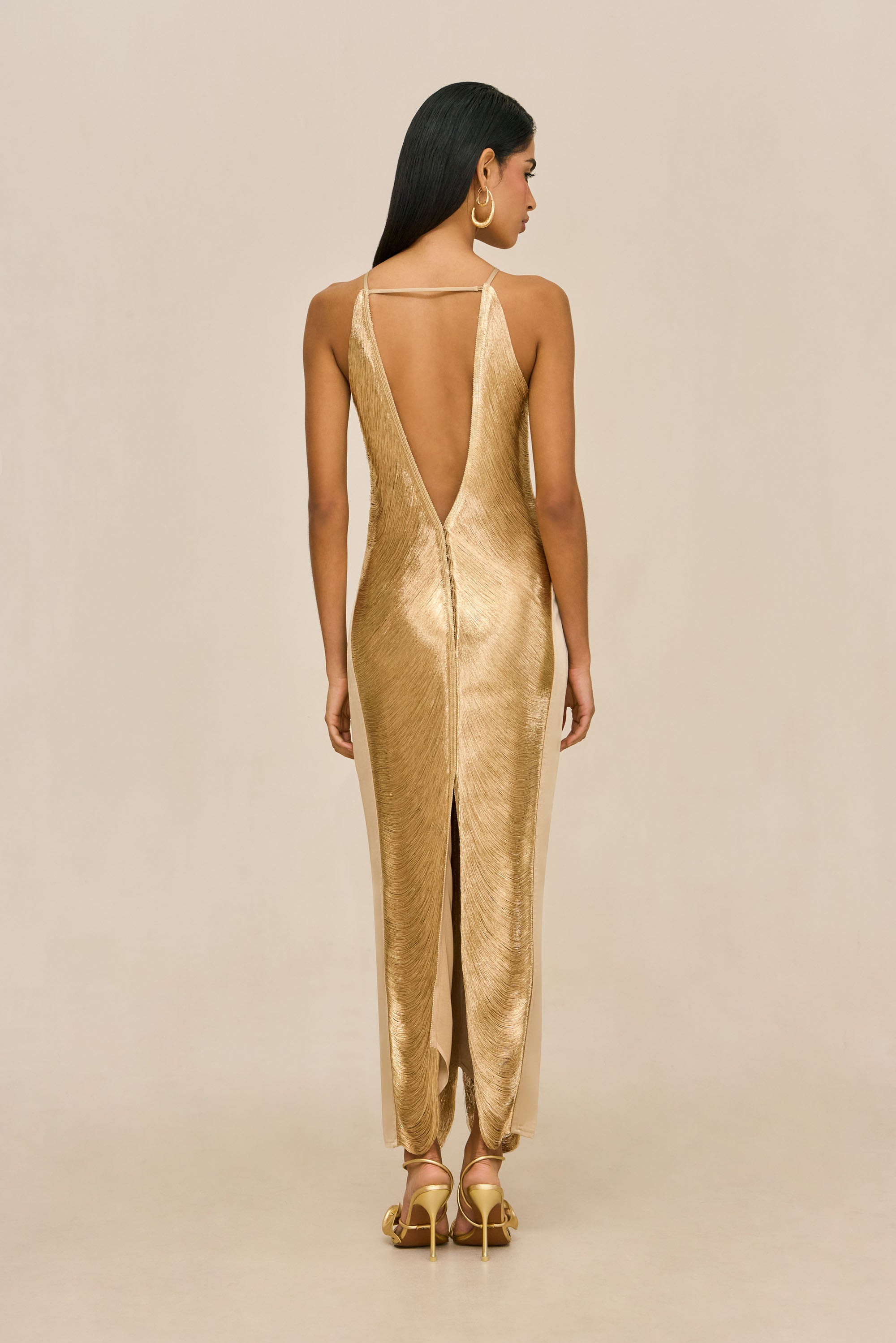 RENATA GOWN - LIGHT GOLD