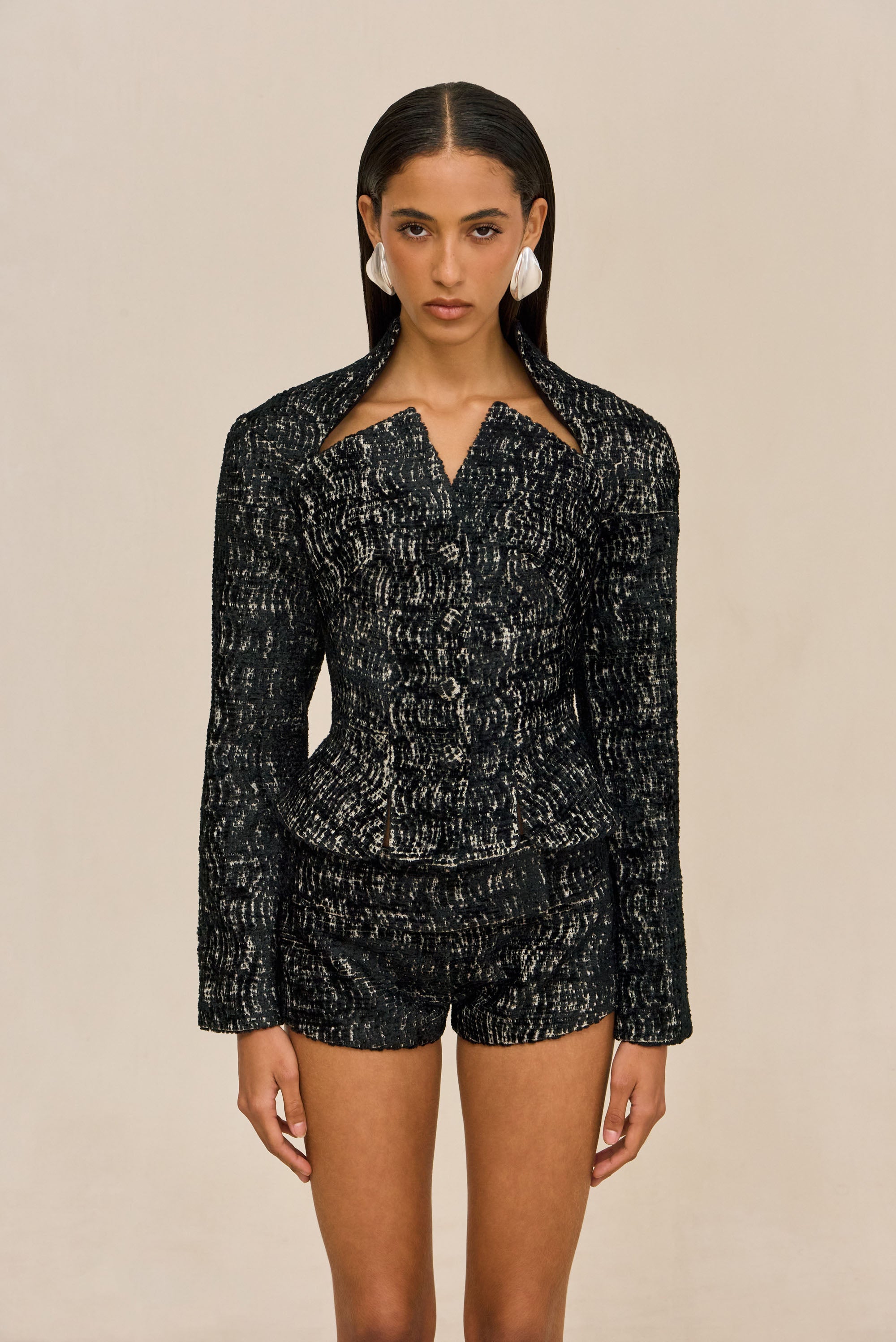 NOUVEAU JACKET - BLACK MULTI