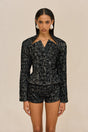 NOUVEAU JACKET - BLACK MULTI
