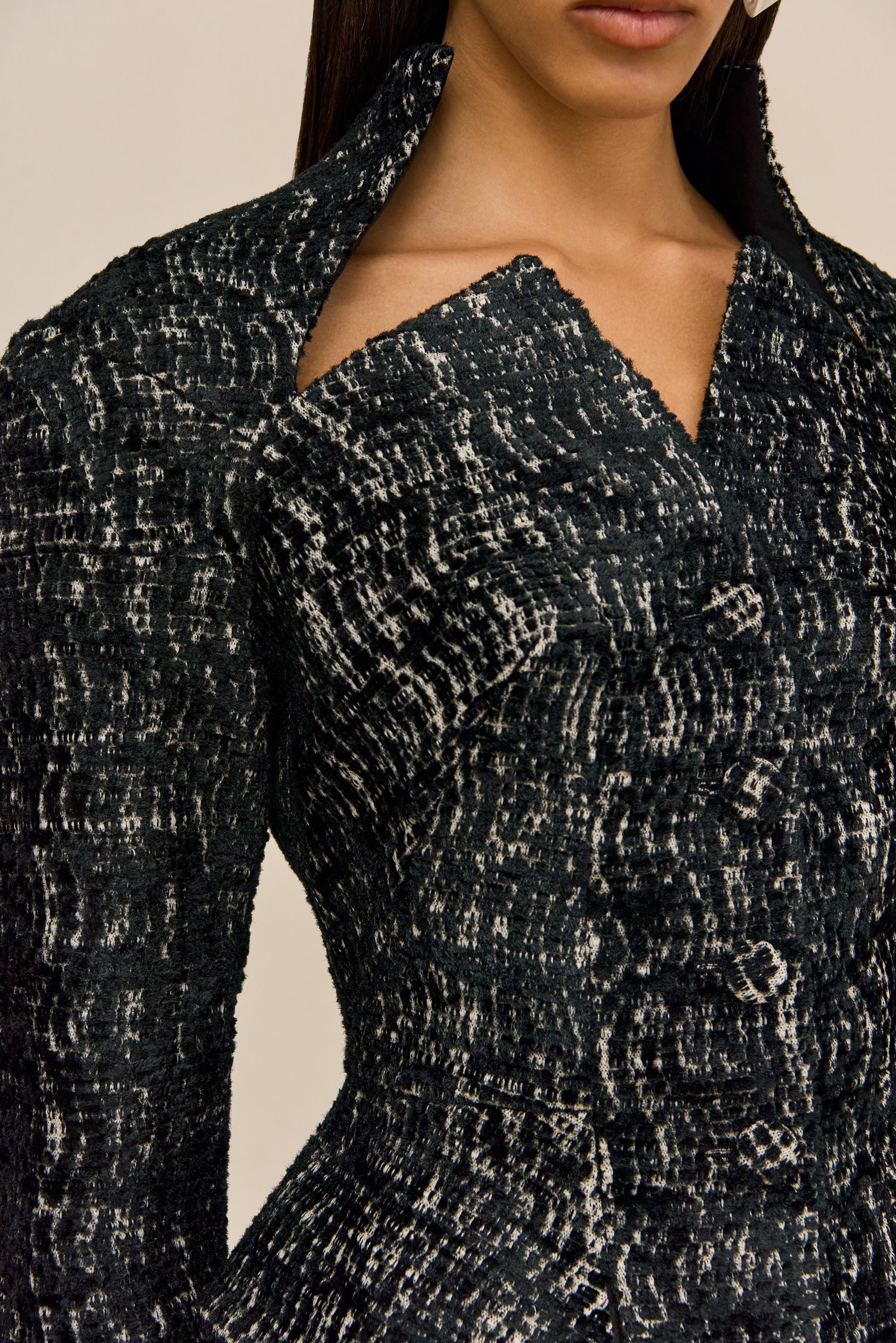 NOUVEAU JACKET - BLACK MULTI