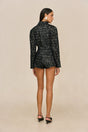 DENNY LOW RISE SHORT - BLACK MULTI