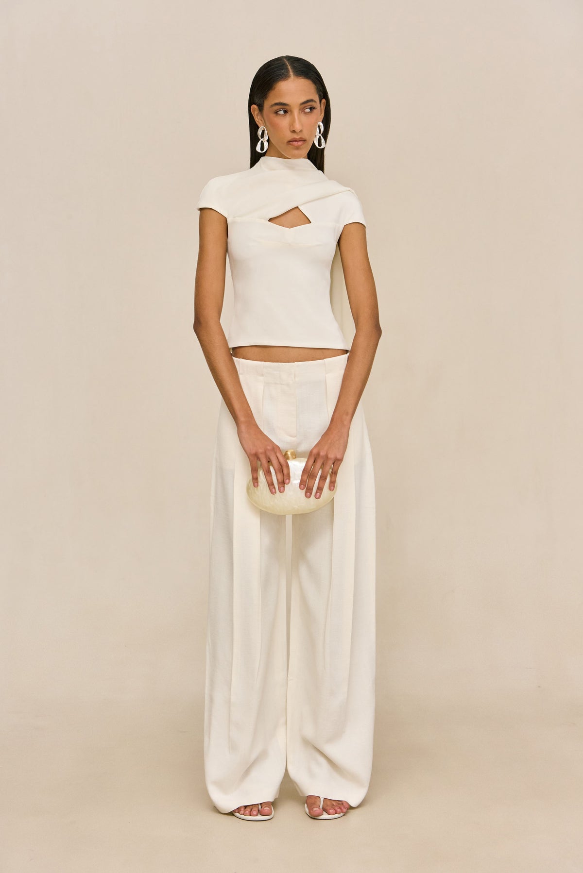 CECILY TOP - OFF WHITE