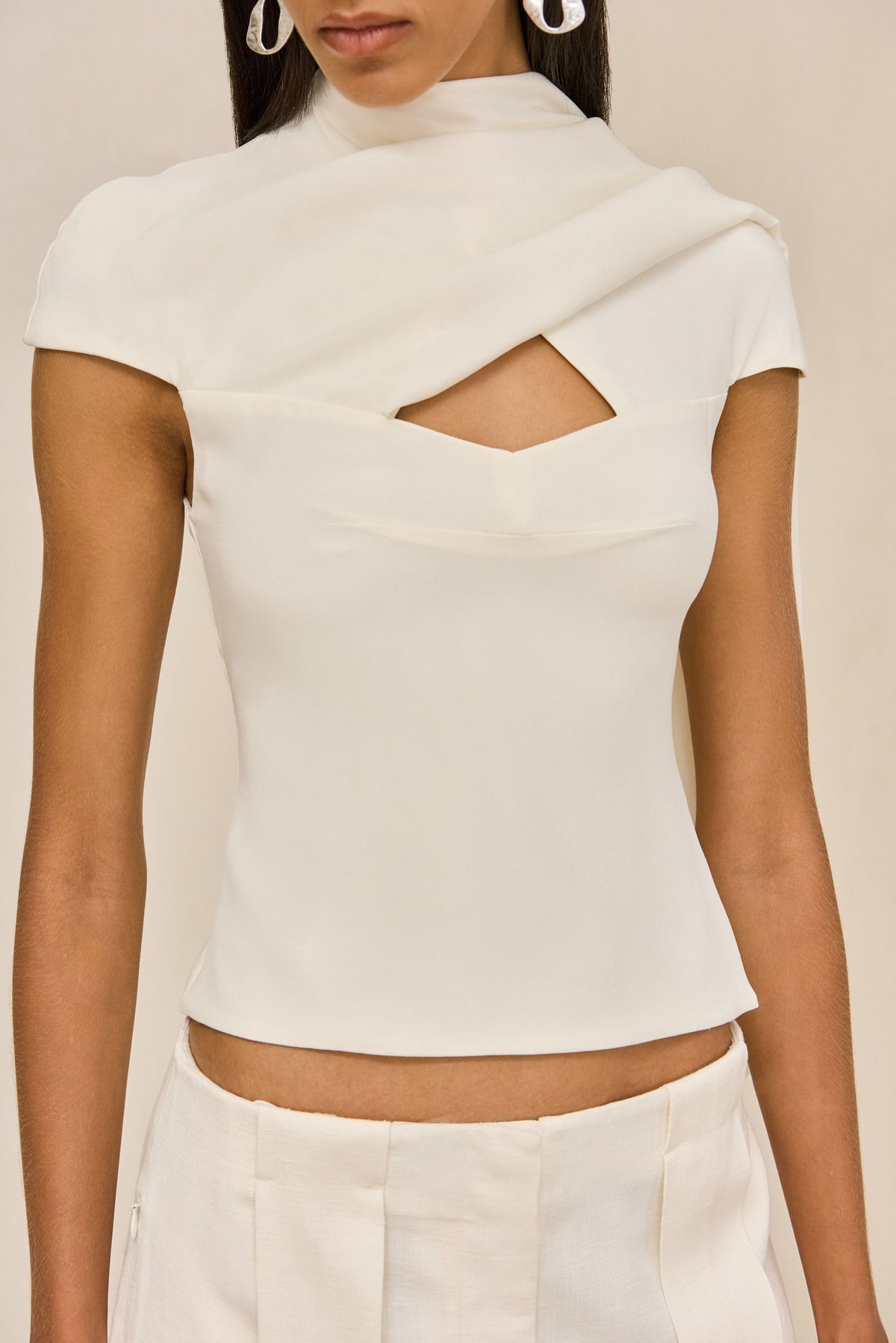 CECILY TOP - OFF WHITE