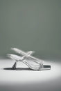 REINA RHINESTONE SANDAL - CLEAR