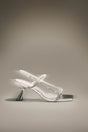 REINA RHINESTONE SANDAL - CLEAR
