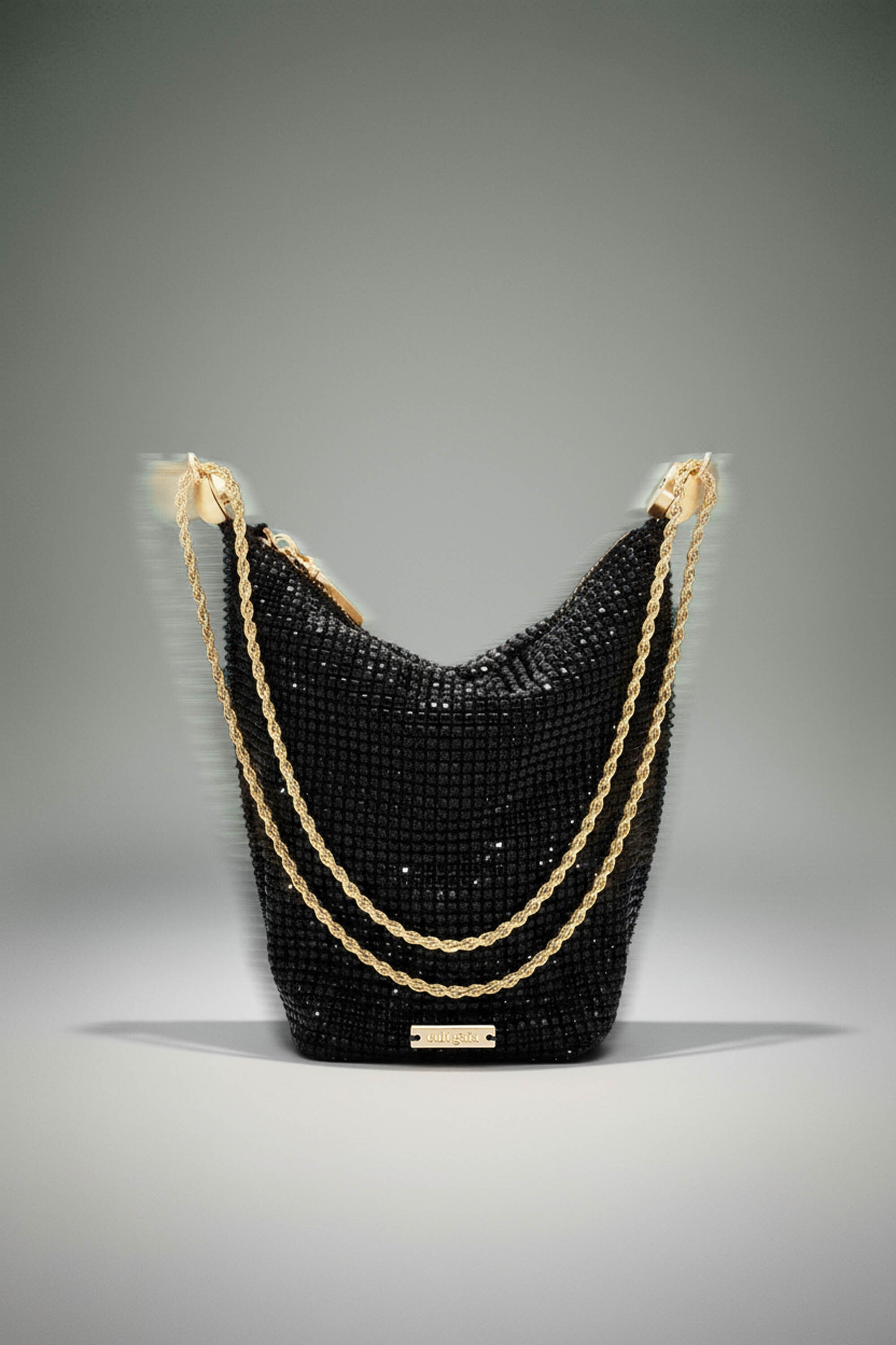 RUE WRISTLET BAG - BLACK