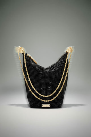 RUE WRISTLET BAG - BLACK
