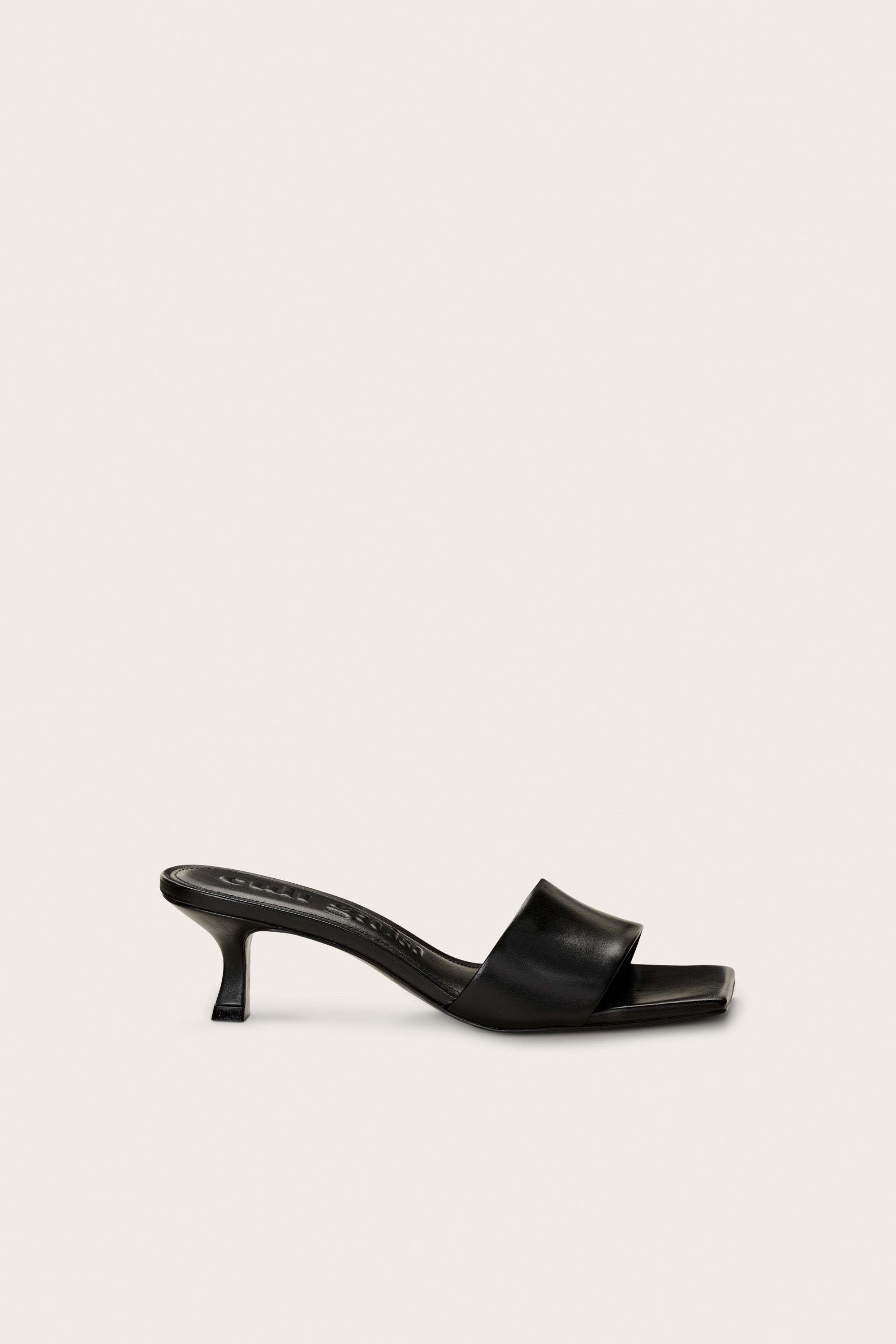 ADA SANDAL - BLACK LEATHER