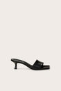 ADA SANDAL - BLACK LEATHER