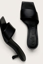 ADA SANDAL - BLACK LEATHER