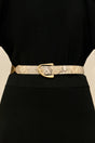 AILANI SWIVEL BELT - FADED PYTHON & BLACK