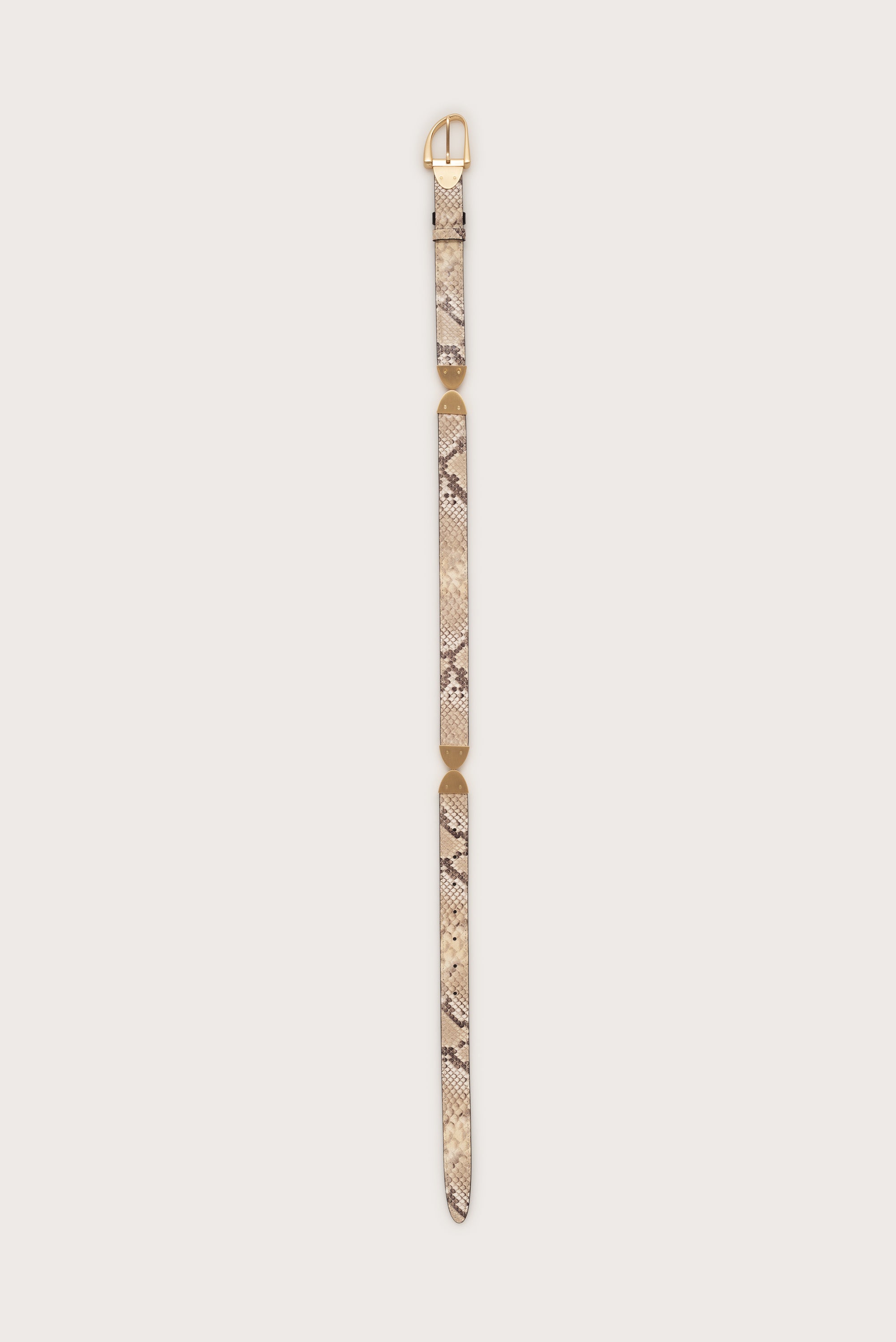 AILANI SWIVEL BELT - FADED PYTHON & BLACK