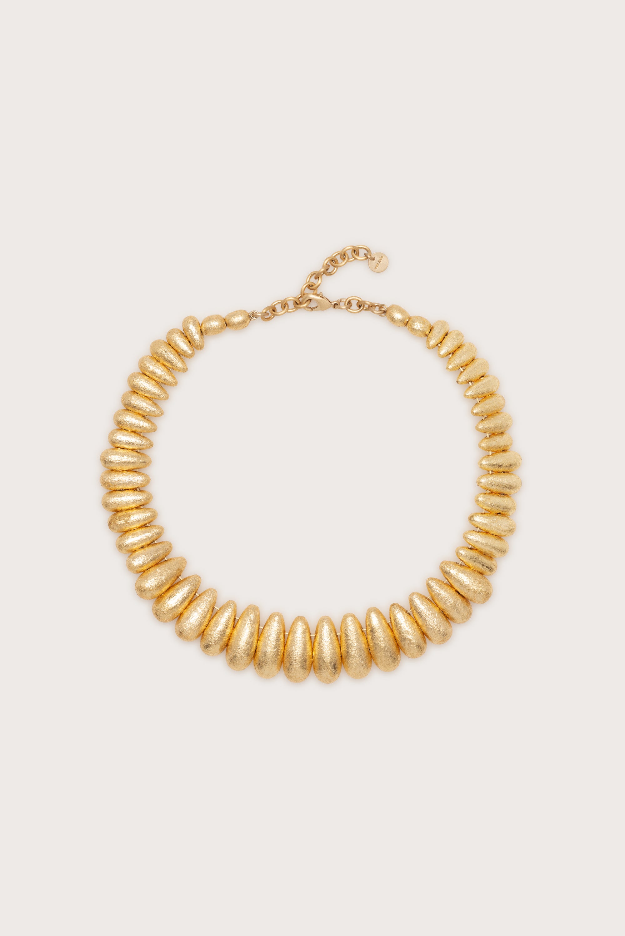 ALLEGRA CHOKER - GOLD FOILED WOOD
