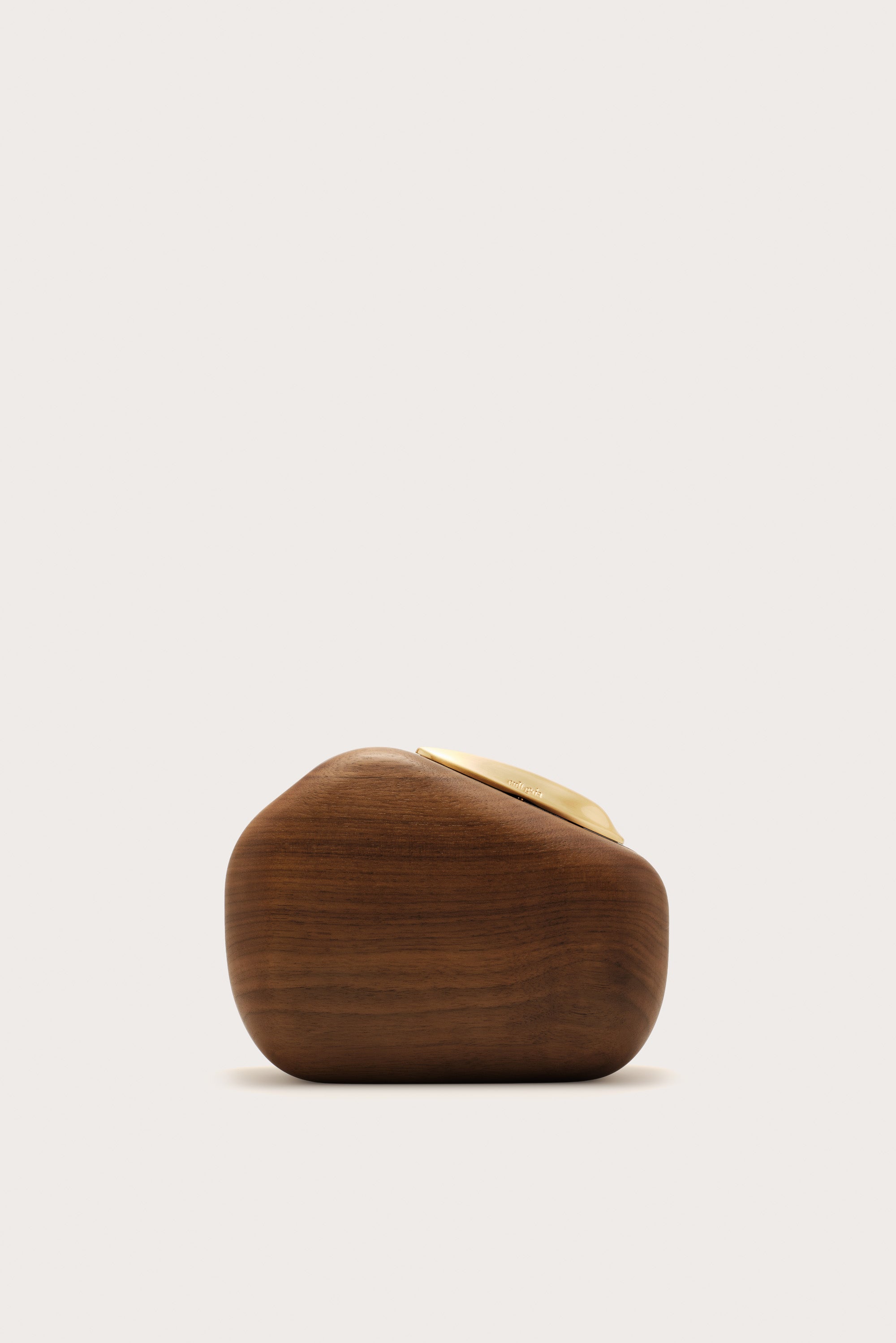 ALTHEA CLUTCH - WALNUT